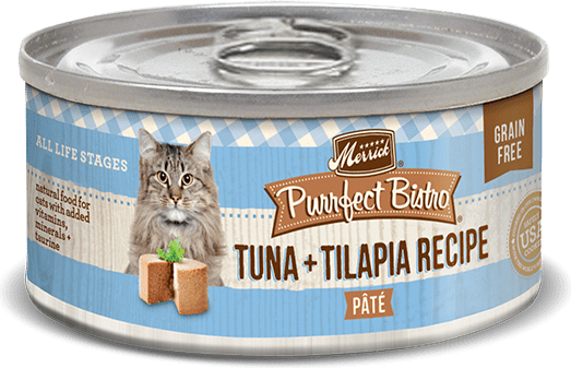 Merrick Purrfect Bistro Grain Free Tuna + Tilapia Pâté